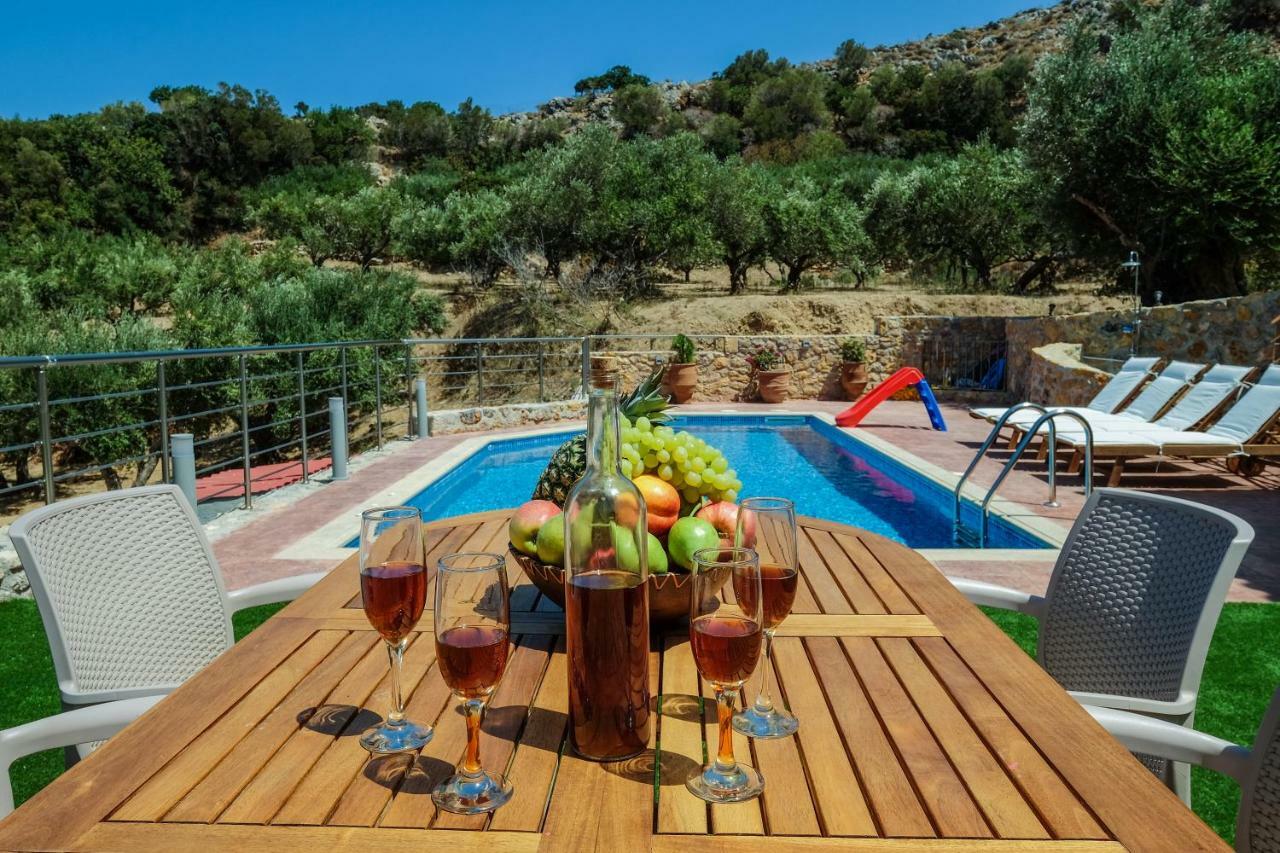 Chania Village - Charoupia & Daphne Villas - Private Pools Afráta Zewnętrze zdjęcie